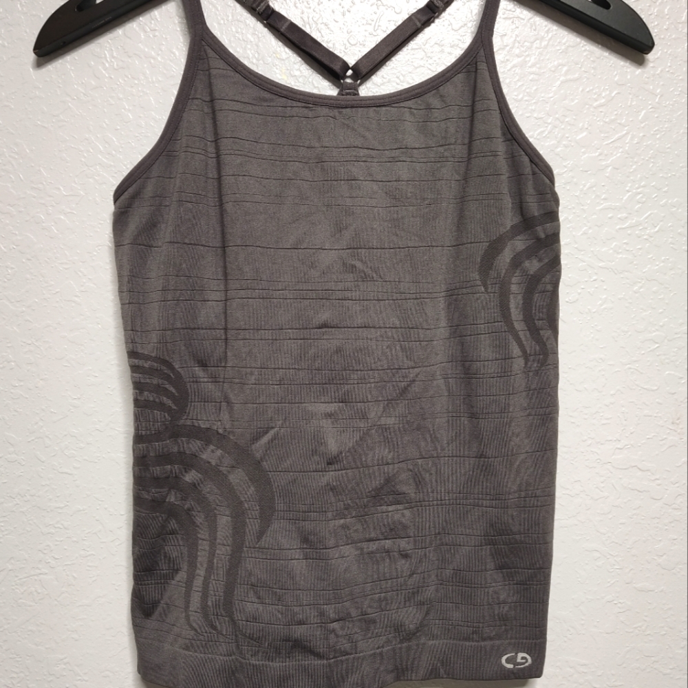 C9‎ Athletic Built in Bra Tank Gray